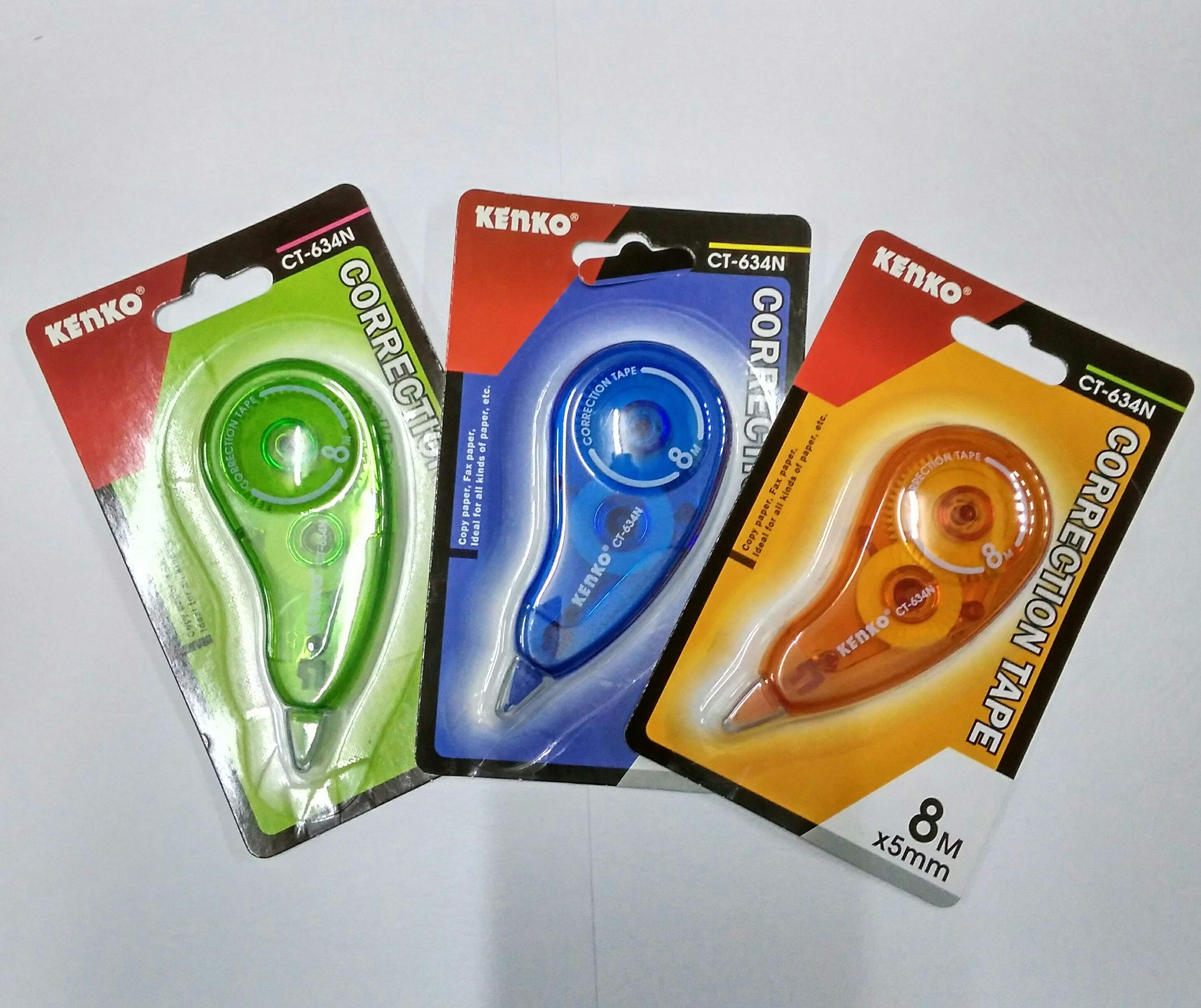 KENKO Correction Tape CT-634N(Tipe-x Kertas)  INDOJAVA GROUP